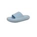 Women's Squisheez Slide Slip On Sandal by Frogg Toggs in Baby Blue (Size 6 M)