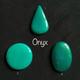 Green Onyx Large Round, Oval and Teardrop / Pear Drop Cabochons (39 to 45mm)