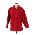 Talbots Fleece Jacket: Red Jackets & Outerwear - Women's Size Small