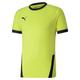 PUMA Unisex Kinder, teamGOAL 23 Jersey jr Trikot, Fluo Yellow-Black, 164