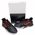 Adidas Shoes | Adidas Mens Black Red Run The Game Basketball Shoes Active Red 8 | Color: Black/Red | Size: 8