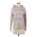 Coastal Classics Pullover Hoodie: Gray Tops - Women's Size Small
