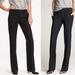 J. Crew Pants & Jumpsuits | J Crew Womens Pants Size 2 Super 120s Wool Straight Leg Low Rise Trousers | Color: Black | Size: 2