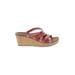 Skechers Wedges: Red Shoes - Women's Size 7 1/2