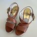 Michael Kors Shoes | Michael Kors Jalita Charm Sandal Size 7 | Color: Brown/Tan | Size: 7