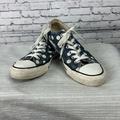 Converse Shoes | Chuck Taylor All Star Converse | Denim Navy Blue Polka Dot Low Top Converse Sz | Color: Blue/White | Size: 8