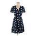 Draper James Casual Dress: Blue Dresses - Women's Size Medium