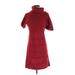 The Limited Casual Dress - Sweater Dress: Red Dresses - Women's Size X-Small