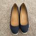 J. Crew Shoes | J. Crew Espadrille Wedge, Size 6.5. | Color: Blue | Size: 6.5