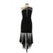 Halston Heritage Cocktail Dress: Black Dresses - New - Women's Size 8