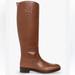 Tory Burch Shoes | New Tory Burch The Riding Boot In Palissandro Brown | Color: Brown | Size: 8.5