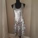 Michael Kors Dresses | Michael Kors Silver Sequin Dress Size 2 - Prom Homecoming Wedding Stage Wear | Color: Silver | Size: 2