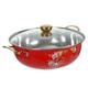 ANSNOW Hot Pot Household Stockpot with Lid Hanging Fish Tank Bowl Kitchen Non-Stick Stew Pot Steamer Cookware Olla Large Stock Pot Sukiyaki Pot Stainless Steel Multifunction Cooking Pot