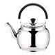 Stove Top Kettle Tea Kettle 304 Stainless Steel Kettle Universal Stovetop Whistle Kettle for Gas Stove and Induction Cooker Tea Pot Tea Kettle Teapot for Gas Hob (A 6L)