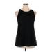 Adidas Active Tank Top: Black Activewear - Women's Size X-Large