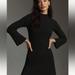 Anthropologie Dresses | Anthropologie A-Line Long Sleeve Mini Sweater Dress | Color: Black | Size: M