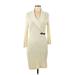 Calvin Klein Casual Dress - Sweater Dress: Ivory Dresses - Women's Size Medium