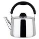 Stovetop Teapot Stainless Steel Whistling Kettle Stovetop Tea Kettle Handle Straight Pour Spout Kettle Teapot Stovetop Kettle Hot Water Kettle (A 2.5L)