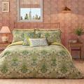William Morris Hyacinth Bedding in Sage & CitrusBedding: Duvet Cover & 2 Oxford Pillowcase Set, King 230x220cm