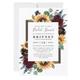Wedding Invitation Cards Personalized Paper Wedding Invitations Cards Customize Bridal Shower Invitation Watercolor Wedding Invitations (Color : Design 3, Size : 50pcs)