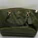 Coach Bags | Coach Olive Green Pebbled Leather Kelsey Satchel/Crossbody Bag | Color: Green | Size: Os