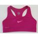 Nike Intimates & Sleepwear | Nike Pro 375833 Women's Sz Xs Pink Victory Compression Medium Impact Sports Bra | Color: Pink | Size: Xs