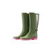 IJNHYTG rubbers Slip on Rubber Women Rainboots Women's Rain Boots Waterproof Matte Knee-High Wellies Boots Rainshoes (Color : Green, Size : 5.5 UK)