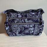 Disney Bags | Disney Park Bag Purple Shoulder Travel Bag Nwt Triple Zip Twill Vera Bradley | Color: Purple | Size: Os