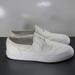 Adidas Shoes | Adidas Nizza Rf Slip On Sz 11 Mens 007505 Triple White Lifestyle Casual Sneakers | Color: White | Size: 11