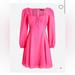 J. Crew Dresses | J.Crew Sweetheart Long-Sleeve Mini Dress - Pink - Size 6 | Color: Pink | Size: 6