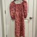 J. Crew Dresses | Nwt J. Crew Floral Smocked Dress- Xs | Color: Cream/Pink | Size: Xs