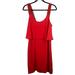 Anthropologie Dresses | Anthropologie Maeve Red Tisana Dress Tiered Crochet 2 | Color: Red | Size: 2