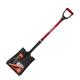 Heavy Duty Garden Shovel - 24 x 28 x 105 cm - Model 8541F - Extra Strong Capacity with Fibreglass Handle - Ideal for Construction and Agriculture - Altuna