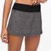 Lululemon Athletica Skirts | Lululemon Pace Rival Skirt Gray Women's Size 10 Tennis Skirt | Color: Black/Gray | Size: 10