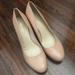 Nine West Shoes | Nwot Nine West Nude Heels | Color: Cream | Size: 9