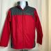 Columbia Jackets & Coats | Columbia Men’s Size Small Red Gray Full Zip Hooded Windbreaker Nylon Jacket | Color: Gray/Red | Size: S