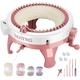 AVCRIG Knitting Machines 32 Needles, Smart Weaving Loom Knitting, Double Knitting Machine Kit for Adults/Child, DIY Hand Knitting kit, L06 (48 Pin)