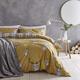 Catherine Lansfield Stags Ochre Bed Linen 220 x 240 + 2 (80 x 80)