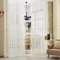 XJHHS 100/200 * 280cm 1/2Panel Bird Embroidery Sheer Curtain Eyelet Guaze Curtain Semi-Sheer Decorative Sheer Voile Curtains For Bedroom