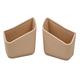 IJNHYTG Box Automobile Storage Box Storage Box Bracket (Color : Beige)