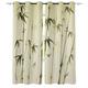 Pechiwuo 3D Bamboo Blackout Curtains, Green Eyelet Curtains 72 Drop, Thermal Insulated Window Drapes, Curtains for Kids Boys Girls Living Room Bedroom, 2 Panels W46 x L72 Inch A2604