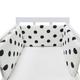 Aocase Breathable Crib Bumper Cot Bumper Breathable Mesh Cot Liner Crib Rail Cover Baby Crib Bumper Baby Boys Girls Nursery Breathable Crib Bedding Baby Bed Bumper,NO10,300x30cm