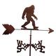 Weathervanes Weather Vanes Roofs Retro Garden Stake Weather Vane Measuring Tools Retro Wind Speed Spinner Outdoor Roof Decoration Architecture Decor Craft 7-03 (Tall Sasquatch)