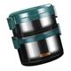 LAKEINX Bento Lunch Box Thermal Lunch Box Thermal Bento Box Stainless Steel Lunch Bento Box Thermal Lunch Box