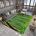 Machine Washable Rugs For Living Room Kids Rugs For Playroom 90X180Cm Kids Rugs For Bedrooms Boys Green Living Room Decorative Carpet 3D Bamboo Forest Pattern Washable Bedroom Carpet Rugs For Living R