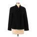 Eileen Fisher Jacket: Black Jackets & Outerwear - Women's Size P