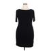 Old Navy Cocktail Dress - Mini: Black Solid Dresses - Women's Size X-Large