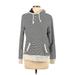 Lands' End Pullover Hoodie: Gray Tops - Women's Size Small