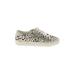 Madewell Sneakers: Gray Leopard Print Shoes - Women's Size 8 1/2