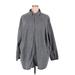 Woman Within Jacket: Gray Jackets & Outerwear - Women's Size 4X